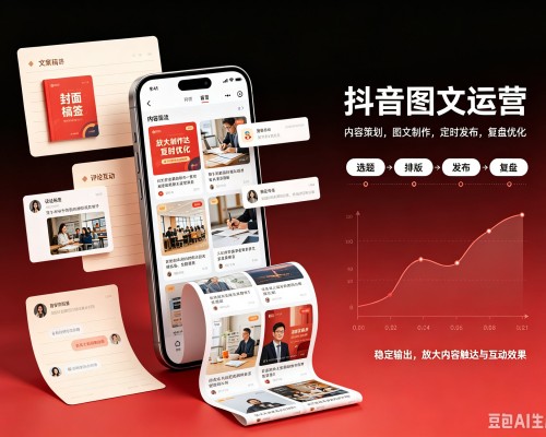 宁江抖音图文代运营服务